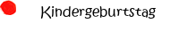 Kindergeburtstag